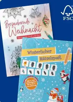 Aldi Süd Weihnachtliches Rätselbuch Angebot