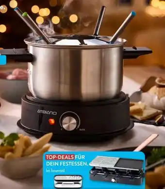 Aldi Süd Ambiano Elektrisches Fondue-Gerät Angebot