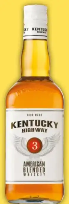 NETTO Kentucky Highway American Blended Whiskey 3 Years Angebot