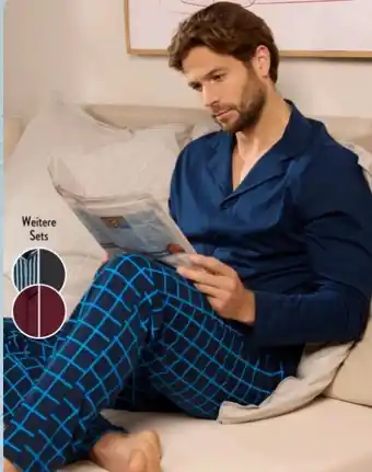 Aldi Süd Up2Fashion Herren Pyjama Angebot