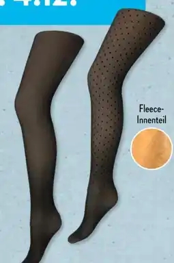 Aldi Süd Up2Fashion Damen Fleece-Strumpfhose Angebot