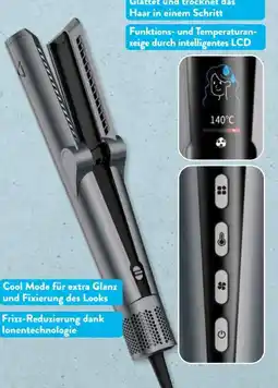 Aldi Süd Ambiano 2-in-1-Luft-Haarglätter Angebot