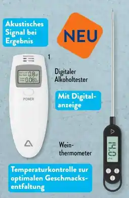 Aldi Süd Ambiano Digitaler Alkoholtester Angebot