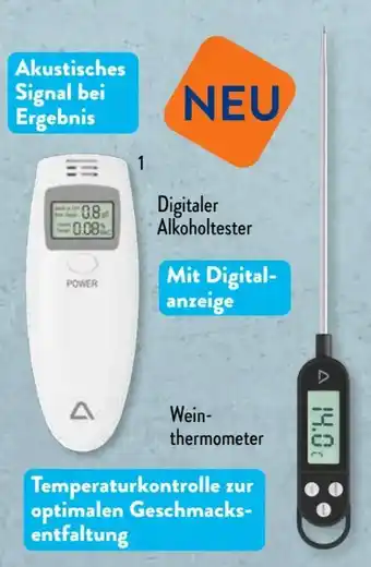 Aldi Süd Ambiano Digitaler Alkoholtester Angebot