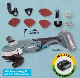 Aldi Süd Ferrex Akku-Winkelschleifer Angebot