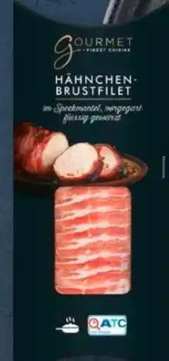 Aldi Süd Gourmet Finest Cuisine Hähnchenbrustfilet im Speckmantel Angebot