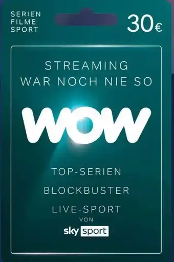 Aldi Süd WOW Geschenkkarte Angebot