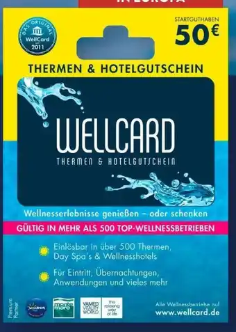 Aldi Süd WellCard Geschenkkarte Angebot