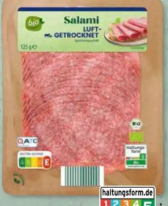 Aldi Süd Bio Smiley Salami Angebot