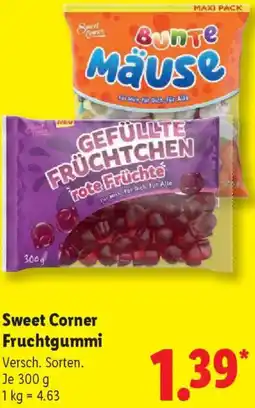 Lidl Sweet Corner Fruchtgummi Angebot