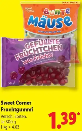 Lidl Sweet Corner Fruchtgummi Angebot