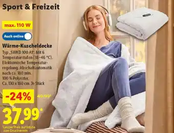 Lidl Wärme-Kuscheldecke Angebot