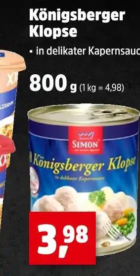 Thomas Philipps Simon königsberger klopse Angebot