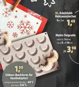 Thomas Philipps Silikon-backform für vanillekipferl Angebot