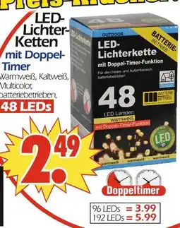 Wreesmann Led-lichterkette mit doppel-timer Angebot