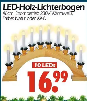 Wreesmann Led-holz-lichterbogen Angebot