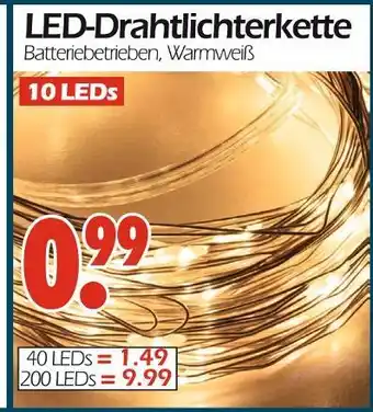 Wreesmann Led-drahtlichterkette Angebot