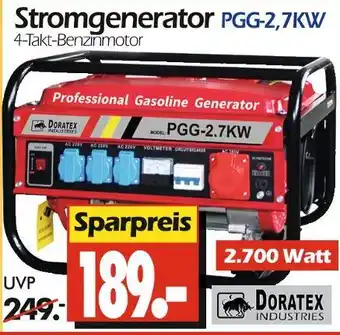 Wreesmann Doratex industries stromgenerator pgg-2,7kw Angebot