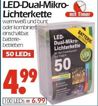 Wreesmann Led-dual-mikro-lichterkette Angebot