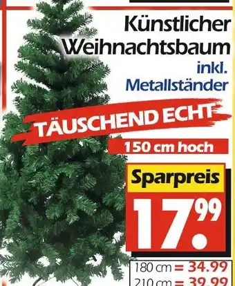 Wreesmann Künstlicher weihnachtsbaum Angebot