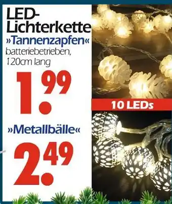 Wreesmann Led-lichterkette tannenzapfen Angebot