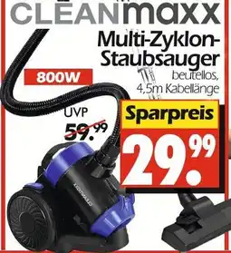 Wreesmann Cleanmaxx multi-zyklon-staubsauger Angebot