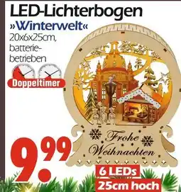 Wreesmann Led-lichterbogen winterwelt Angebot