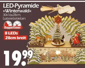 Wreesmann Led-pyramide winterwald Angebot
