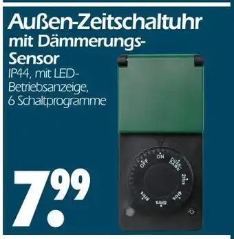 Wreesmann Außen-zeitschaltuhr mit dämmerungs-sensor Angebot