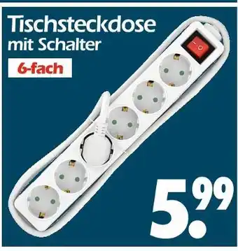 Wreesmann Tischsteckdose mit schalter Angebot