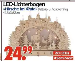 Wreesmann Led-lichterbogen hirsche im wald Angebot