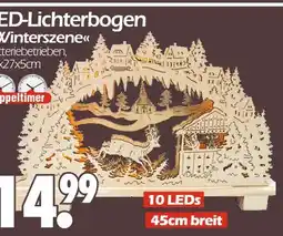 Wreesmann Led-lichterbogen winterszene Angebot