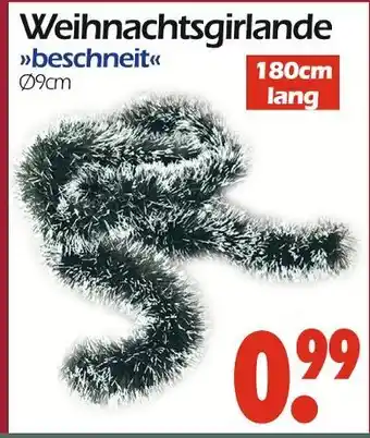 Wreesmann Weihnachtsgirlande Angebot