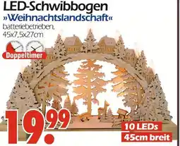 Wreesmann Led-schwibbogen weihnachtslandschaft Angebot