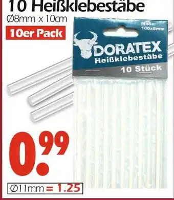 Wreesmann Doratex heißklebestäbe Angebot