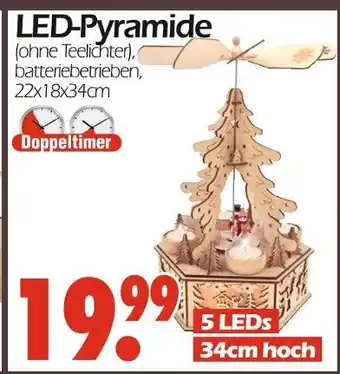 Wreesmann Led-pyramide Angebot
