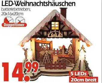 Wreesmann Led-weihnachtshäuschen Angebot