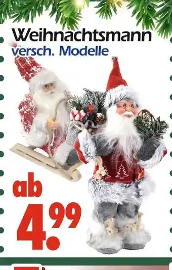 Wreesmann Weihnachtsmann Angebot