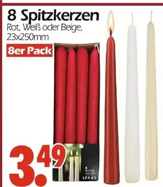 Wreesmann Spaas spitzkerzen Angebot
