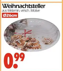 Wreesmann Weihnachtsteller Angebot