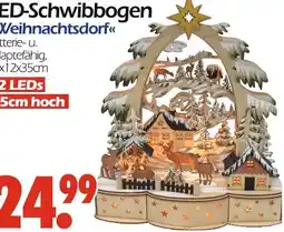 Wreesmann Led-schwibbogen weihnachtsdorf Angebot