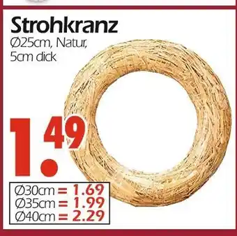 Wreesmann Strohkranz Angebot