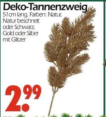 Wreesmann Deko-tannenzweig Angebot