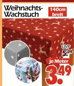 Wreesmann Weihnachts-wachstuch Angebot