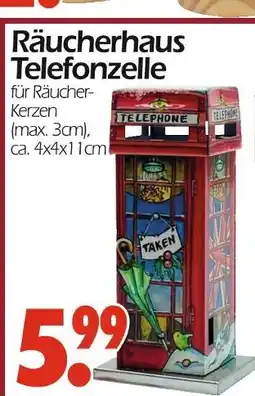 Wreesmann Räucherhaus telefonzelle Angebot