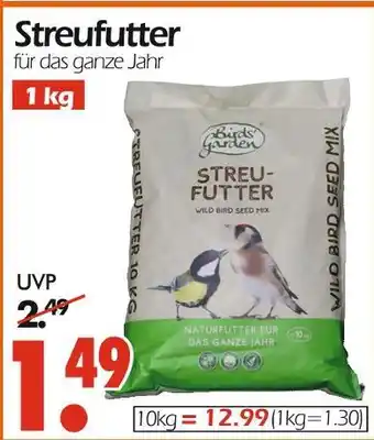 Wreesmann Birds garden streufutter Angebot