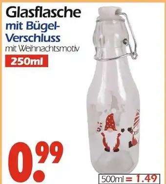 Wreesmann Glasflasche mit bügel-verschluss Angebot