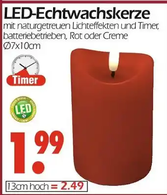Wreesmann Led-echtwachskerze Angebot