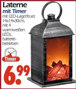 Wreesmann Laterne mit timer Angebot