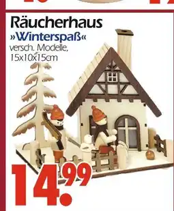 Wreesmann Räucherhaus 'winterspaß' Angebot